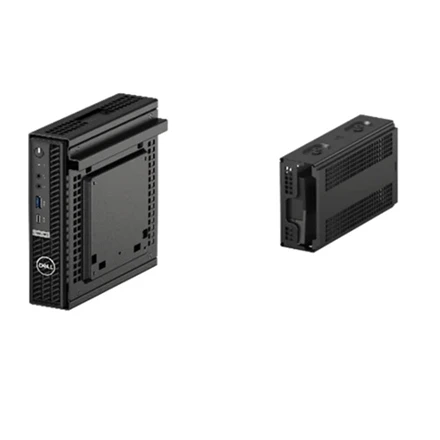 Dell „OptiPlex Micro“ ir plonųjų klientų dvigubas VESA laikiklis su adapterio laikikliu