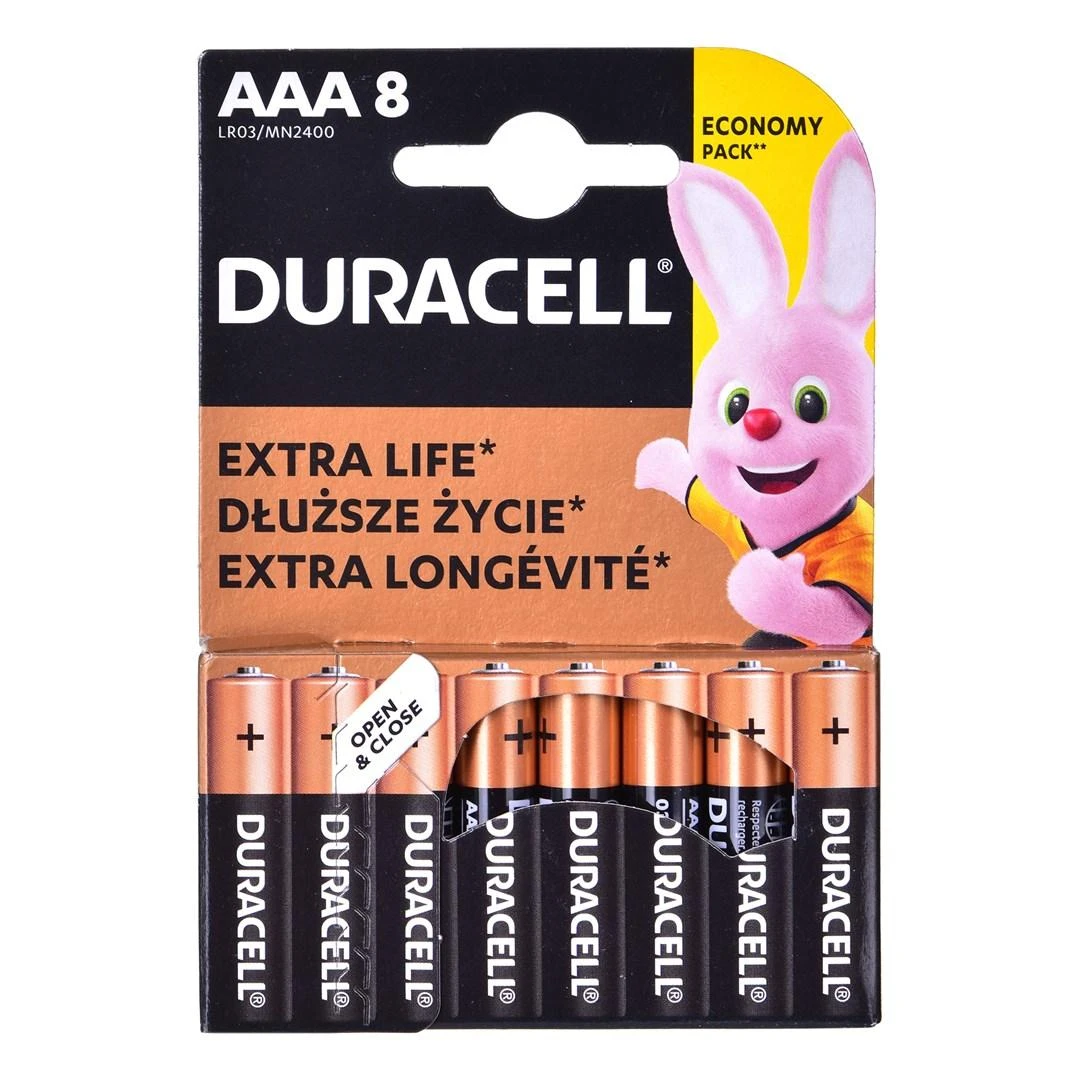Duracell Basic MN2400 BL8