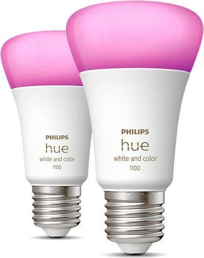 „Philips WCA 11W A60 E27“ 2 vnt. pakuotē