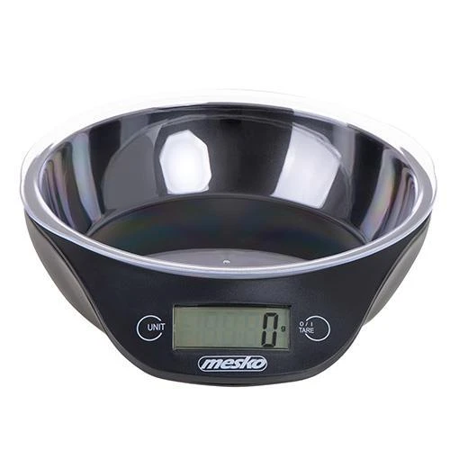 Mesko Kitchen scale with a bowl