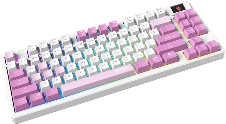 MSI FORGE GK600 TKL BELAIDĖS VIOLETINĖS