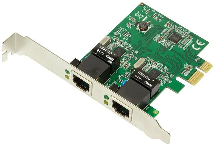 LogiLink 2 x Gigabit Lan (RJ 45)