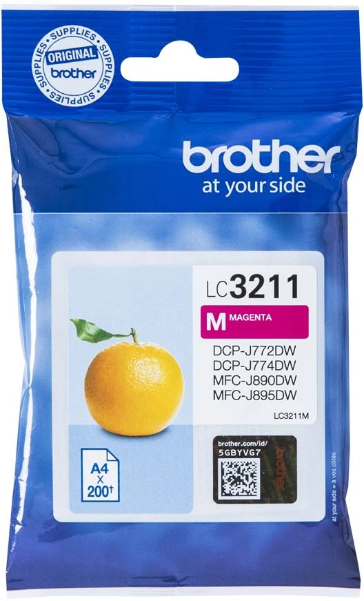 Brother LC3211M TONERIS MAGENTA 200P