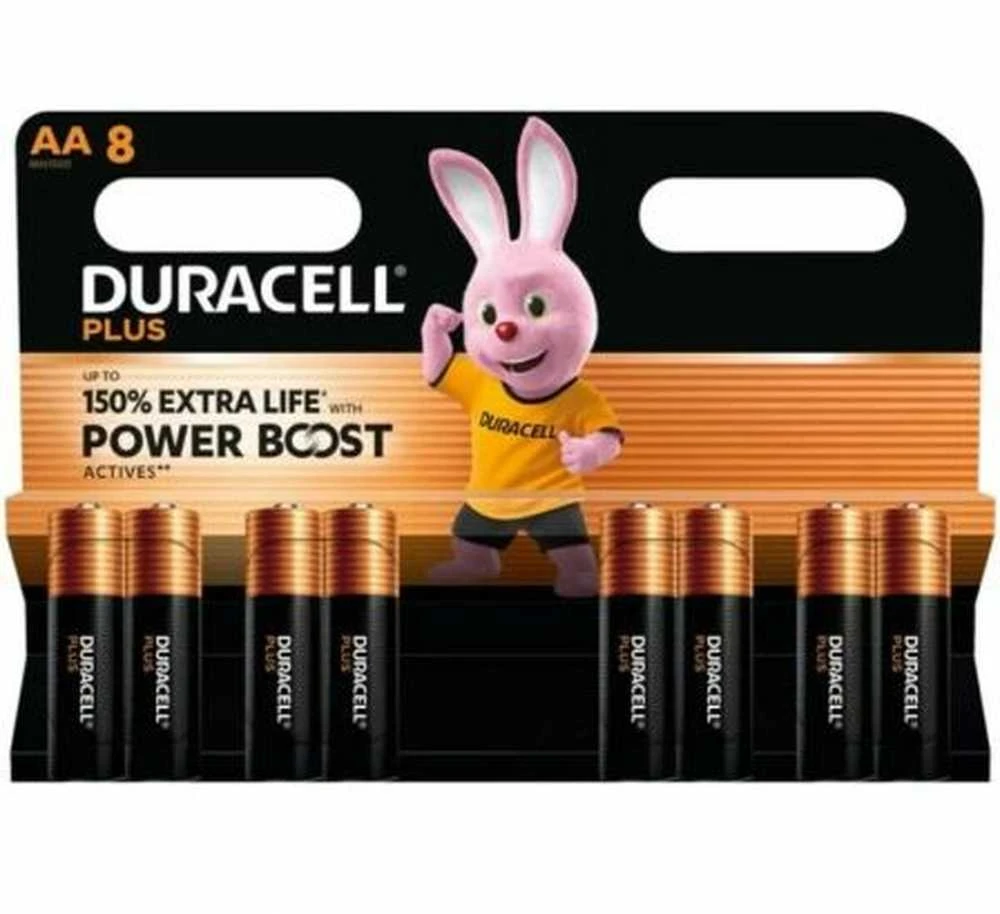 Duracell Plus Boost MN1500 BL8