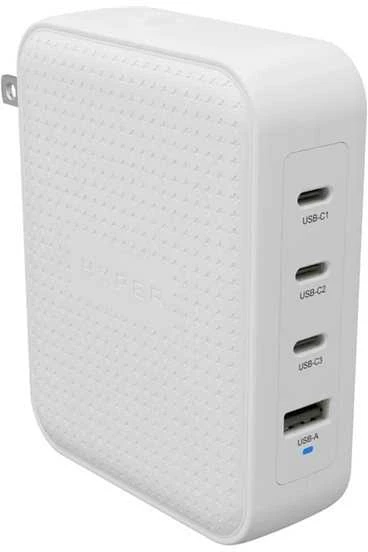 „Hyper HyperJuice“ 145 W USB-C GaN ceļojumu lādētājs ar 4 pieslēgvietām…