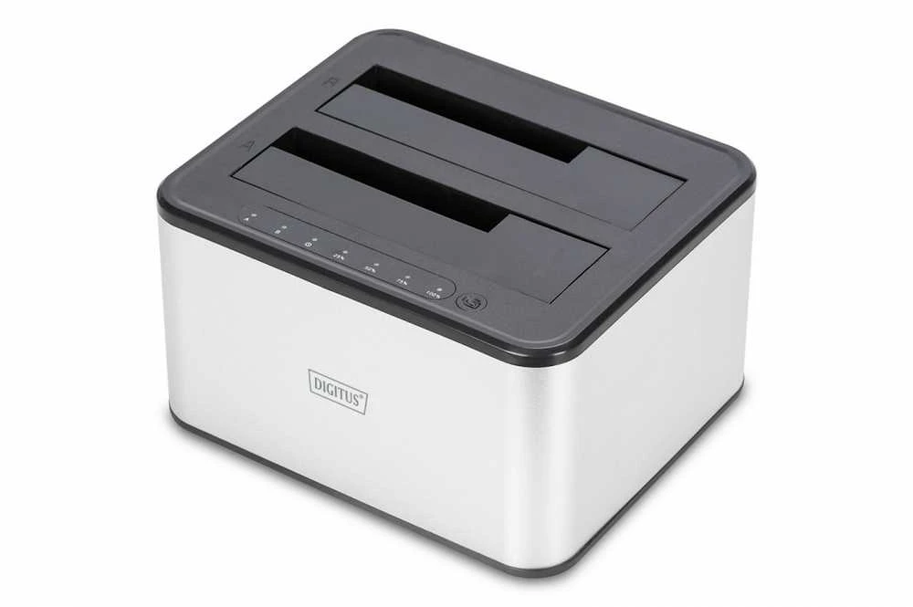„Digitus USB 3.0“ divkārša SATA HDD pieslēgšanas stacija 2