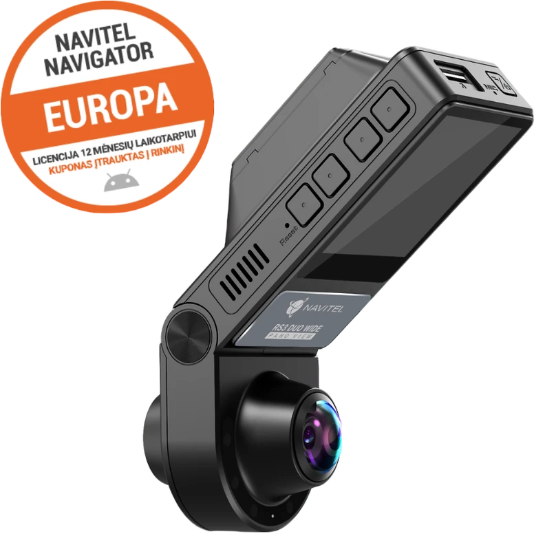 Navitel RS3 Duo Wide Dash Cam