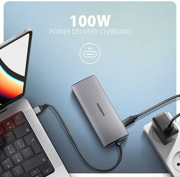 Axagon Multi port USB-C 10Gbps hub
