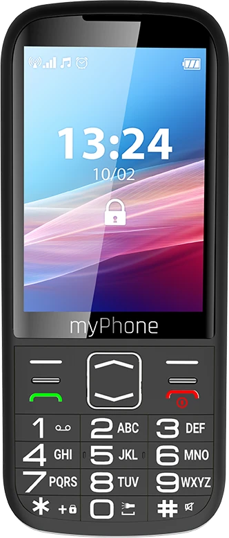 Mygtukinis telefons MyPhone HALO 4 LTE 128MB Melns