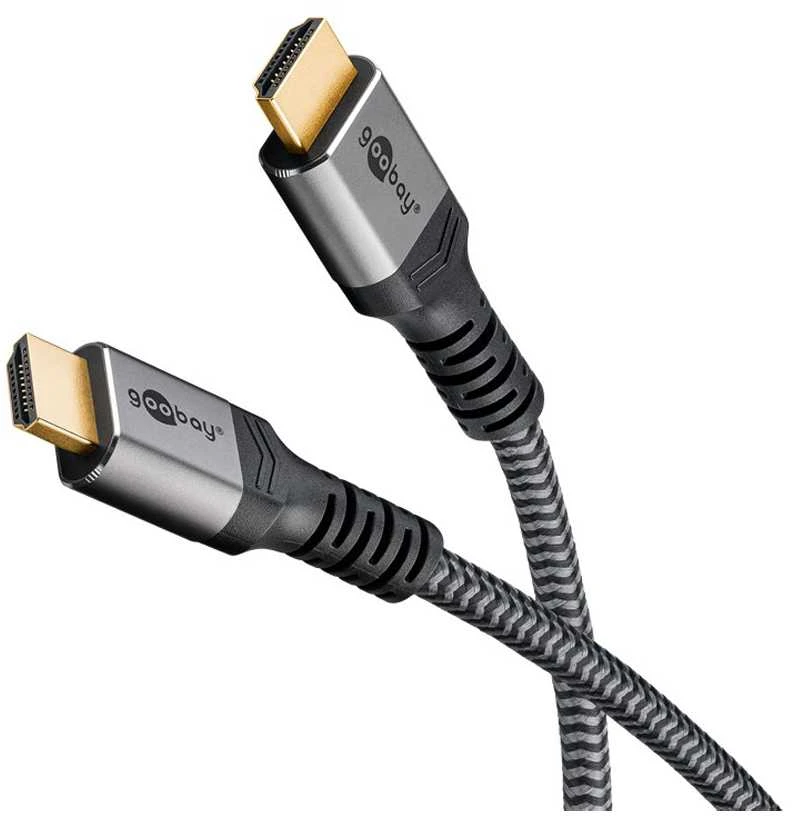Goobay 64994 augstas ātruma HDMI kabelis ar Ethernetu