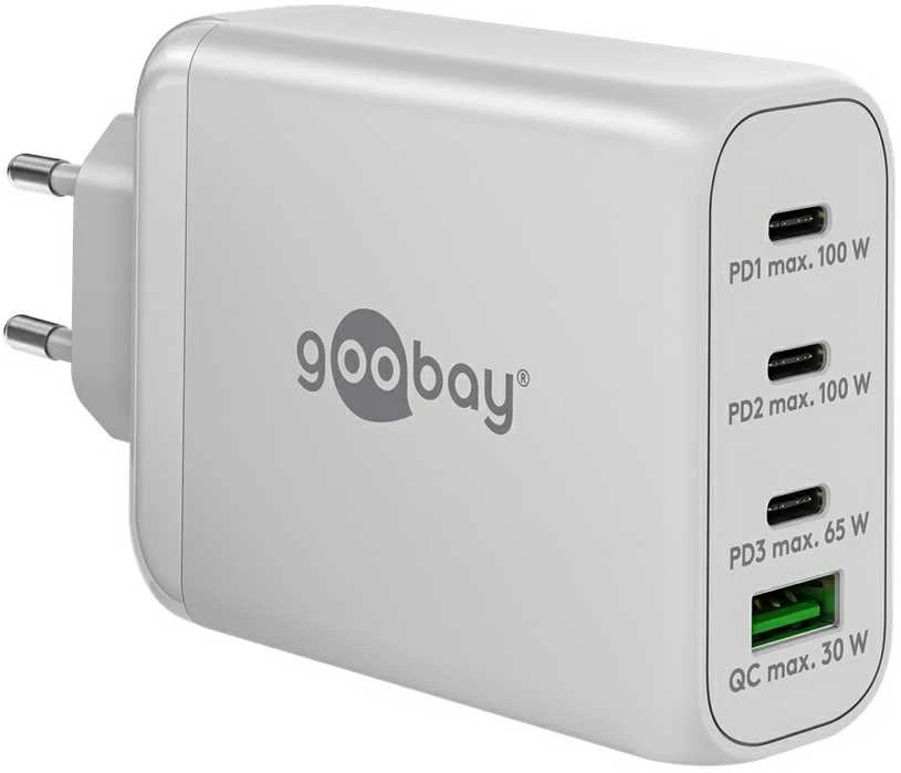 Goobay USB-C PD vairuļu ātrā uzlāde (100 W)